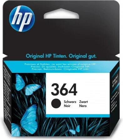 Hp 364 Cartucho de Tinta Negro Hp364 (Cb316Ee#Abe)
