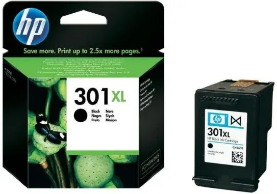 Cartucho de Tinta Hp Deskjet 1050 2050 3050 Negro 301Xl 8Ml (Ch563Ee) Hp301Xl