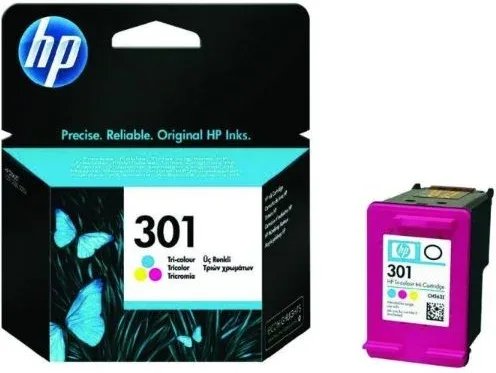 Hp 301 Cartucho de Tinta Hp301 Tricolor (Ch562Ee)