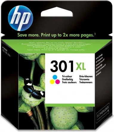 Hp 301Xl Cartucho de Tinta Tricolor Hp301Xl (Ch564Ee#Abe)