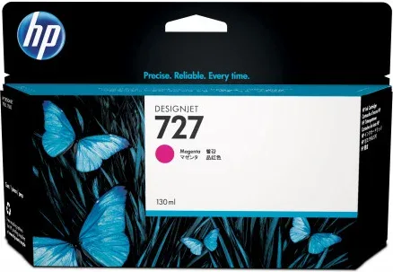 HP Cartucho de tinta DesignJet 727 magenta de 130 ml