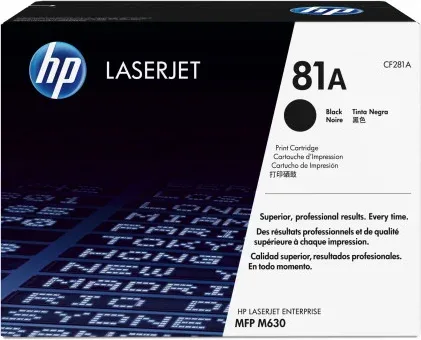 Hp 81A Toner Hp81A Negro (Cf281A)