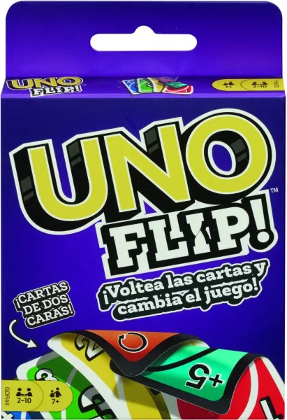 Juego mattel uno flip