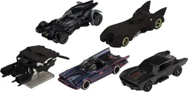 Figuras mattel hot wheels batman pack premium
