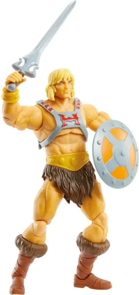 Figura mattel masters of the universe revelation animated serie he - man
