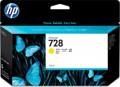Hp 728 Cartucho de Tinta Hp728 Amarillo (F9J65A)