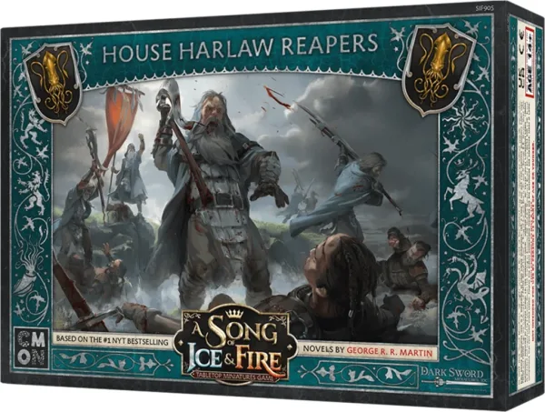 Juego de mesa cancion de hielo y fuego segadores de la casa harlaw pegi 14