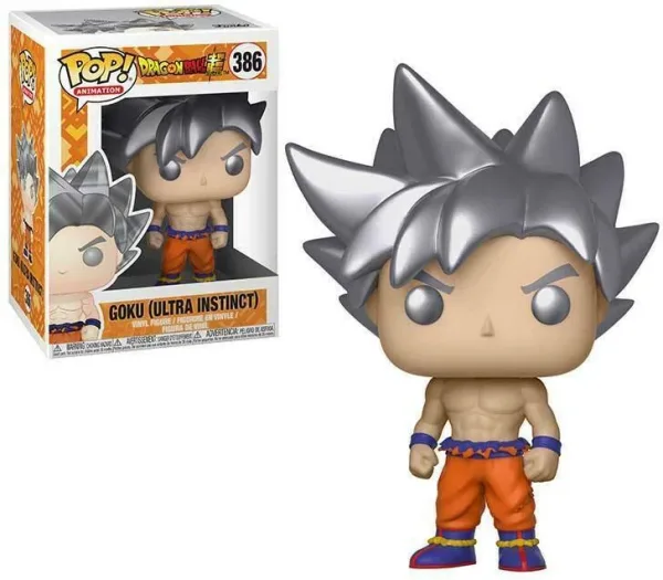Funko pop dragon ball super goku silver plateado 31633