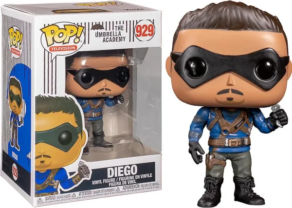 Funko pop series tv umbrella academy diego hargreeves