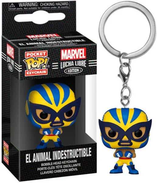 Funko pop keychain llavero marvel luchadores lobezno 53896