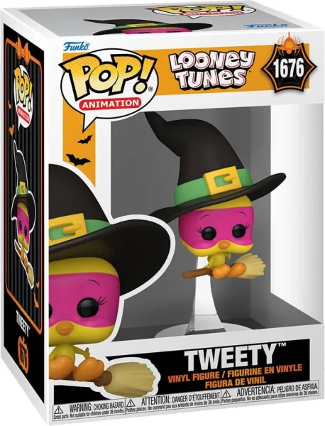 Funko pop looney tunes halloween tweety witch