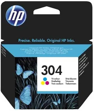 Hp 304 Cartucho de Tinta Hp304 Tricolor (N9K05Ae)