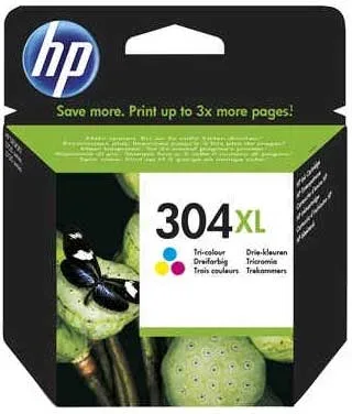 Hp 304Xl Cartucho de Tinta Hp304Xl Tricolor (N9K07Ae)