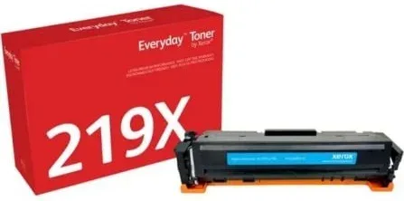 Tóner compatible Xerox 006R05155 compatible con HP W2191X Alta Capacidad/ 2500 páginas/ Cian