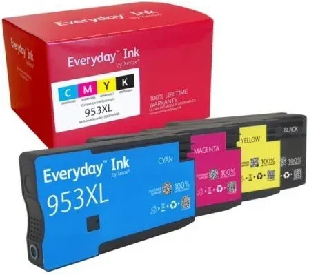 Cartucho de Tinta compatible Xerox 006R04988 compatible con HP 953XL MultiPack/ 1600 páginas/ Negro/ Cian/ Magenta/ Amarillo