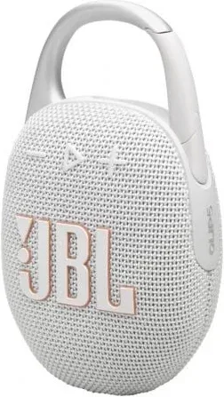 Altavoz con Bluetooth JBL Clip 5/ 7W/ 1.0/ Blanco