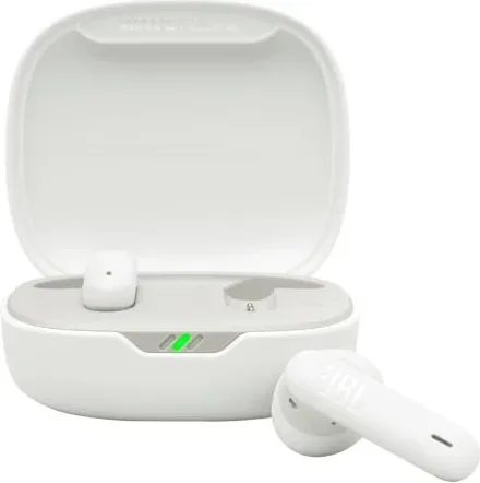 Auriculares Bluetooth JBL Wave Flex 2 con estuche de carga/ Autonomía 10h/ Blancos