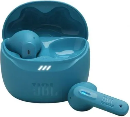 Auriculares Bluetooth JBL Tune Flex 2 con estuche de carga/ Autonomía 12h/ Azul Turquesa
