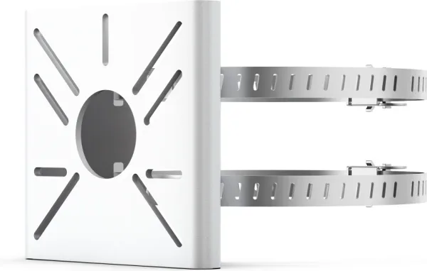 TP-LINK VIGI Network Camera Pole Mounting Bracket SPEC：SGCC Galvanized Steel + 304 Stainless Steel, 392g, ∅105 × 100 × 39 mm (4.1 × 3.9 × 1.5 in)