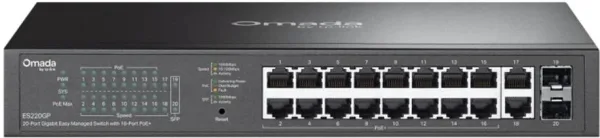 Tp-Link Es220Gp Omada Pro Be19000 Ceiling Mount Tri-Band Wi-Fi 7 Access Point Port: 2×10G Rj45 Port, 1×USB 3.0