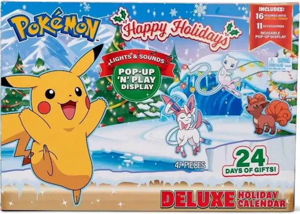 Calendario adviento pokemon deluxe holiday version de - fr - nl