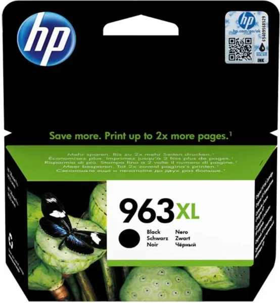 Cartucho de Tinta Original HP nº963 XL Alta Capacidad/ Negro