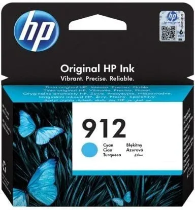 Cartucho de Tinta Original HP nº912/ Cian