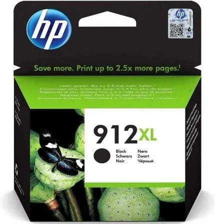 Cartucho de Tinta Original HP nº912 XL Alta Capacidad/ Negro
