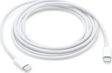 Cable original USB tipo c apple 1m -  macho - macho -  blanco