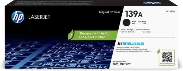 Tóner Original HP nº139A/ Negro