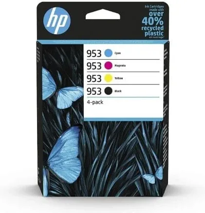 Cartucho de Tinta Original HP nº953 Multipack/ Cian/ Magenta/ Amarillo/ Negro