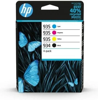 Cartucho de Tinta Original HP nº934 + nº935 Multipack/ Cian/ Magenta/ Amarillo/ Negro