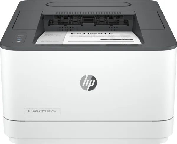 Impresora Láser Monocromo HP Laserjet Pro 3002DW/ WiFi/ Dúplex/ Blanca