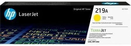 Toner hp 219a yellow original laserjet cartridge
