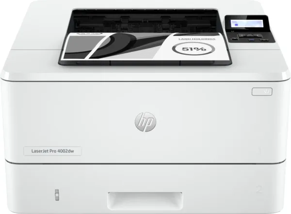 Impresora hp laser monocromo laserjet pro 4002dw a4 -  40ppm -  red -  duplex -  WiFi