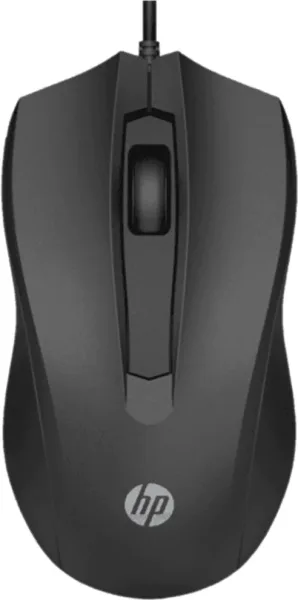 Raton cable hp 100 USB negro