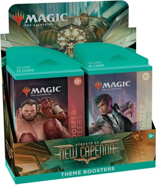 Juego de cartas caja de sobres wizards of the coast magic the gathering streets of new capenna theme boosters (10) inglés