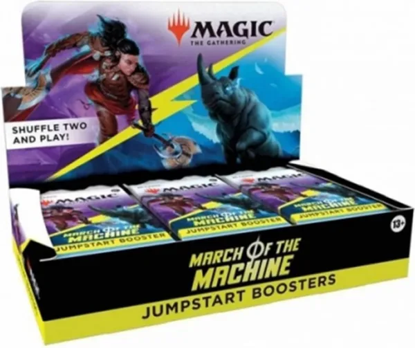 Juego de cartas caja de cartas wizards of the coast magic the gathering sobres de jumpstart 18 unidades inglés