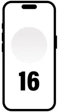 Smartphone Apple iPhone 16 128GB/ 6.1"/ 5G/ Blanco