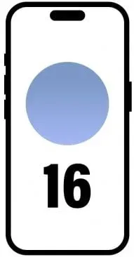 Smartphone Apple iPhone 16 128GB/ 6.1"/ 5G/ Azul Ultramar