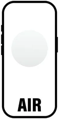 Smartphone Apple iPhone Air/ 512GB/ 6.5"/ 5G/ Blanco Nube