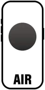 Smartphone Apple iPhone Air/ 1TB/ 6.5"/ 5G/ Negro Espacial