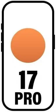 Smartphone Apple iPhone 17 Pro 256GB/ 6.3"/ 5G/ Naranja Cosmico