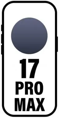 Smartphone Apple iPhone 17 Pro Max 256GB/ 6.9"/ 5G/ Azúl Oscuro