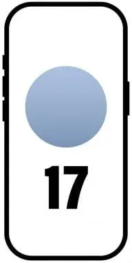 Smartphone Apple iPhone 17 256GB/ 6.3"/ 5G/ Azul Neblina