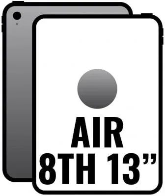 Apple iPad Air 13" 8th Wi-Fi/ M4/ 1TB/ Gris Espacial