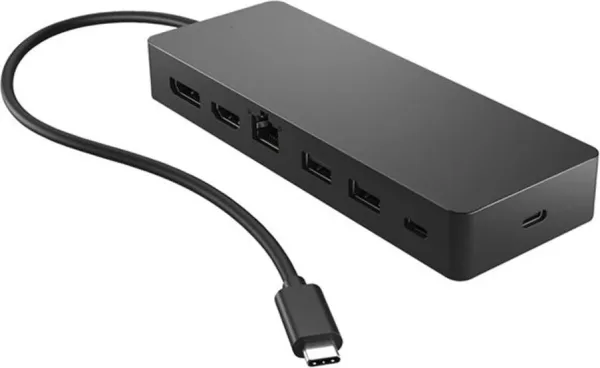 Docking USB Tipo-C HP 50H55UT/ 1xUSB Tipo-C/ 2xUSB/ 1xHDMI 4K/ 1xDisplayPort/ 1xRJ45/ 1xUSB Tipo-C PD