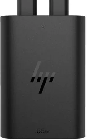 Cargador de Portátil GaN HP AC Adapter USB-C/ 65W/ Automático/ Voltaje 20V