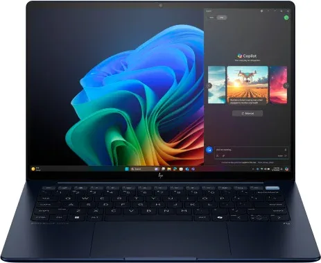 HP EliteBook Ultra G1i Next Gen AI PC Wolf Pro Security Edition Copilot+ PC Intel Core Ultra 7 258V Portátil 35,6 cm (14") Pantalla táctil 2.8K 32 GB LPDDR5x-SDRAM 512 GB SSD Wi-Fi 7 (802.11be) Windows 11 Pro Azul