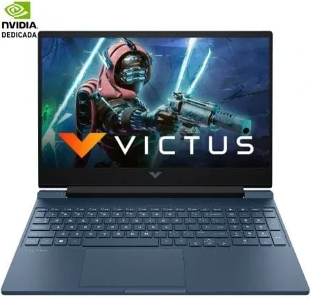 Portátil Gaming HP Victus 15-FA2035NS Intel Core i7-13620H/ 16GB/ 512GB SSD/ GeForce RTX 4050/ 15.6"/ Sin Sistema Operativo